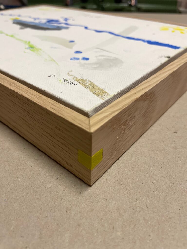 Custom picture framing Canvas Float Frame